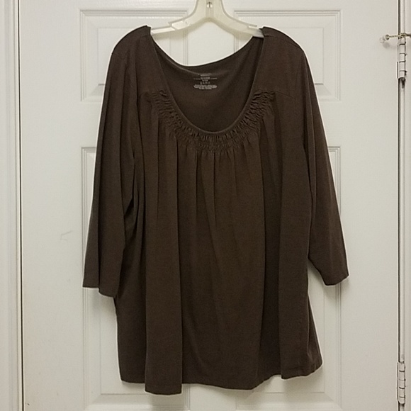 Lane Bryant 3/4 sleeve tshirt 26/28 #0030 - Picture 1 of 2